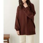 ニット WEGO/【WEB限定】ビックシルエットタートルセーター