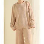 パジャマ ルームウェア ルームウエアレディース冬モコモコ長袖プルオーバー ロングパンツ 上下セットアップ レディース