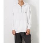 パーカー Dickies ディッキーズ ワンポイントロゴワッペン ハーフジップ スウェット プルオーバーパーカー メンズ