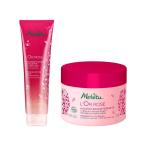 コスメセット コフレ メルヴィータ melvita ピンクのボディバーム&スクラブセット