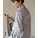 シャツ ブラウス ハイネック衿フリルブラウス