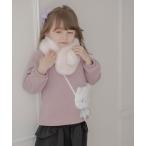 トレーナー ネコポシェットトップス キッズ 子供服 女の子