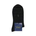 靴下 POLO RALPH LAUREN レディース ラム毛混 ケーブル編み ラメソックス 03208550 レディース