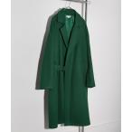 コート トレンチコート ウールライクメルトンタイロッケンコート