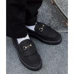  Loafer MANEBU/maneb~BITCH VILA~ NUBUCK-FAT SOLE-n задний bit кисточка Loafer толщина низ распределение цвета ste 