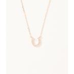 ショッピングダイヤ ネックレス K10ダイヤホースシューネックレス レディース