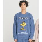 ルームウェア パジャマ 【HOMME】【PEANUTS】べビモコジャガードプルオーバー