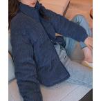 コート アウター モコモコ中綿ジャケット レディース