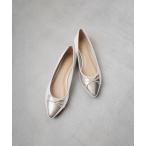 パンプス LibertyDoll ポインテッドトゥ ローヒール美脚バレーパンプス