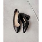 パンプス LibertyDoll ポインテッドトゥ8cmチャンキーヒール走れる美脚パンプス