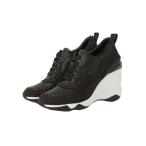 スニーカー 「9cm」美脚ヒールアップスニーカー レディース