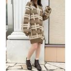 ワンピース チェックニットワンピ【ZOZOTOWN限定アイテム】