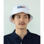 ショッピングバケットハット 帽子 ハット メンズ 「UNISEX」BEAMS GOLF / フラッグロゴ バケットハット