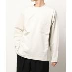 tシャツ HIGH GAUGE URAKE MOCK NECK TEE / ハイゲージ裏毛ロングスリーブＴシャツ メンズ レディース