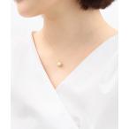 ショッピング真珠 ネックレス 6月誕生石 K10 イエローゴールド あこや真珠 ネックレス BLOOM/ブルーム レディース