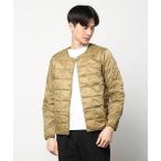 ショッピングタイ ジャケット ノーカラージャケット 「TAION」タイオン CREW NECK BUTTON DOWN JKT TAION-104 メンズ レディース