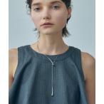 ネックレス カーブド メタル ”Y”シェイプ ネックレス