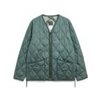 ダウンジャケット ダウン 「TAION」タイオン MILITARY ZIP V NECK DOWN JKT TAION-101ZML-1