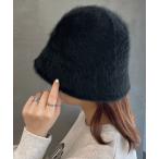 帽子 ハット 【apresjour mignon×ARIAZ】シャギーバケットハット