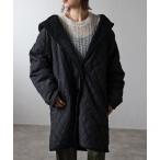 ブルゾン ジャンバー 「Fizz/フィズ」　裏ボアキルティングフード付きコート レディース