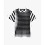 tシャツ メンズ コットン 細ボーダー 半袖Tシャツ ”Coulos” メンズ