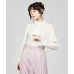 ショッピングローン ブラウス シャツ コットンローンロングブラウス レディース