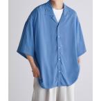 シャツ ブラウス ルーズオープンカラーベーシックシャツ