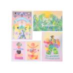 レディース 文房具 NIKY ROEHREKE×GALERIE VIE 4cards set