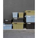 収納 THOR/ソー Large Totes With Lid 53L ソーラージトートウィズリッド 53L コンテナ トートボックス