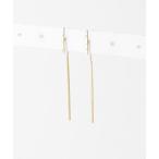 ピアス 別注K10GD Line Pierce レディース