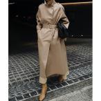 トレンチコート コート 「SETUP7」Walnut button trench coat くるみボタントレンチコート レディース