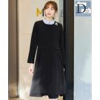 ショッピングAライン ノーカラーコート コート ノーカラーAラインコート レディース