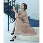 ドレス ミモレ丈＆七分袖フォーマルレーススリーブ大きいサイズ結婚式 パーティードレス オケージョンドレスお呼ばれビスチェ 二次会 成人式 同窓会 謝恩