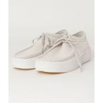 ショッピングクラークス シューズ メンズ Wallabee Cup 26158153 White Nubuck