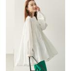 シャツ ブラウス ティアードボリュームチュニック