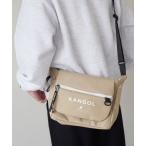 ショルダーバッグ 「KANGOL/カンゴール」 ロゴプリント フラップ ショルダーバッグ メンズ レディース