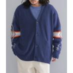 カーディガン 【WEB限定/SHIPS別注】PENDLETON_ リラックスフィット モコモコ ボタン カーディガン