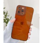 スマホケース 艶カラー クリア iPhoneカバー アイフォンケース ipc613