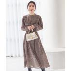 ワンピース 花柄フリルワンピース