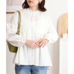 ブラウス シャツ 「ubasoku」リネン混