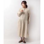 ワンピース 「ubasoku」リネン無地バ