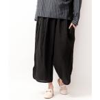 パンツ 「ubasoku」リネン裏付切替タ