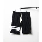 パンツ 「RDS」ラインデザイン　パイルハーフパンツ メンズ レディース