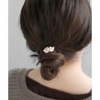 ヘアゴム パール×ビジューヘアゴム