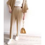 パンツ 大人のセットアップが叶う。テーパードパンツ レディース