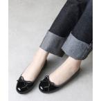 パンプス coca / ラウンドトゥ フラット リボン バレエパンプス
