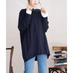 ニット セーター オーディナリー コットンニット セーター「ドルマンチュニック」 レディース