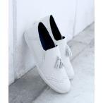 スニーカー whoop-de-doo/フープディドゥ タッセルスリッポン メンズ