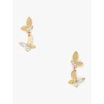 ピアス ソーシャル バタフライ ドロップ ピアス レディース