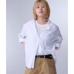 ブラウス シャツ オーガニックコットン ビッグシャツ レディース